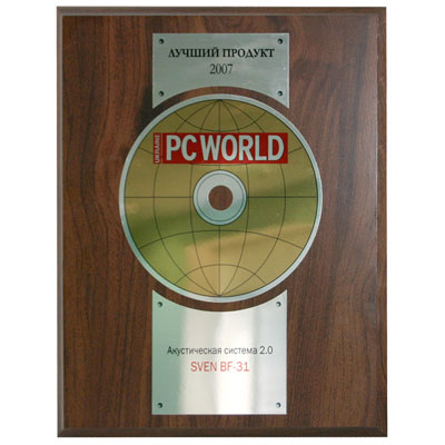 Акустична система BF-31 – краща в номінації «Акустика 2.0» журналу «PC WORLD» Акустична система BF-31 – краща в номінації «Акустика 2.0» журналу «PC WORLD»