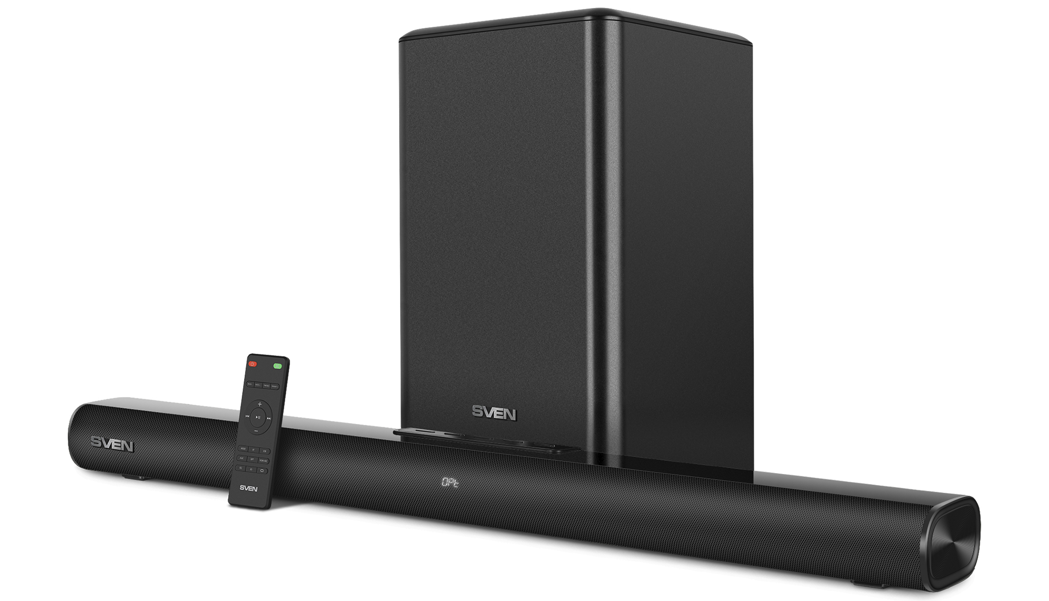 SVEN SB-2200D soundbar with a wireless subwoofer