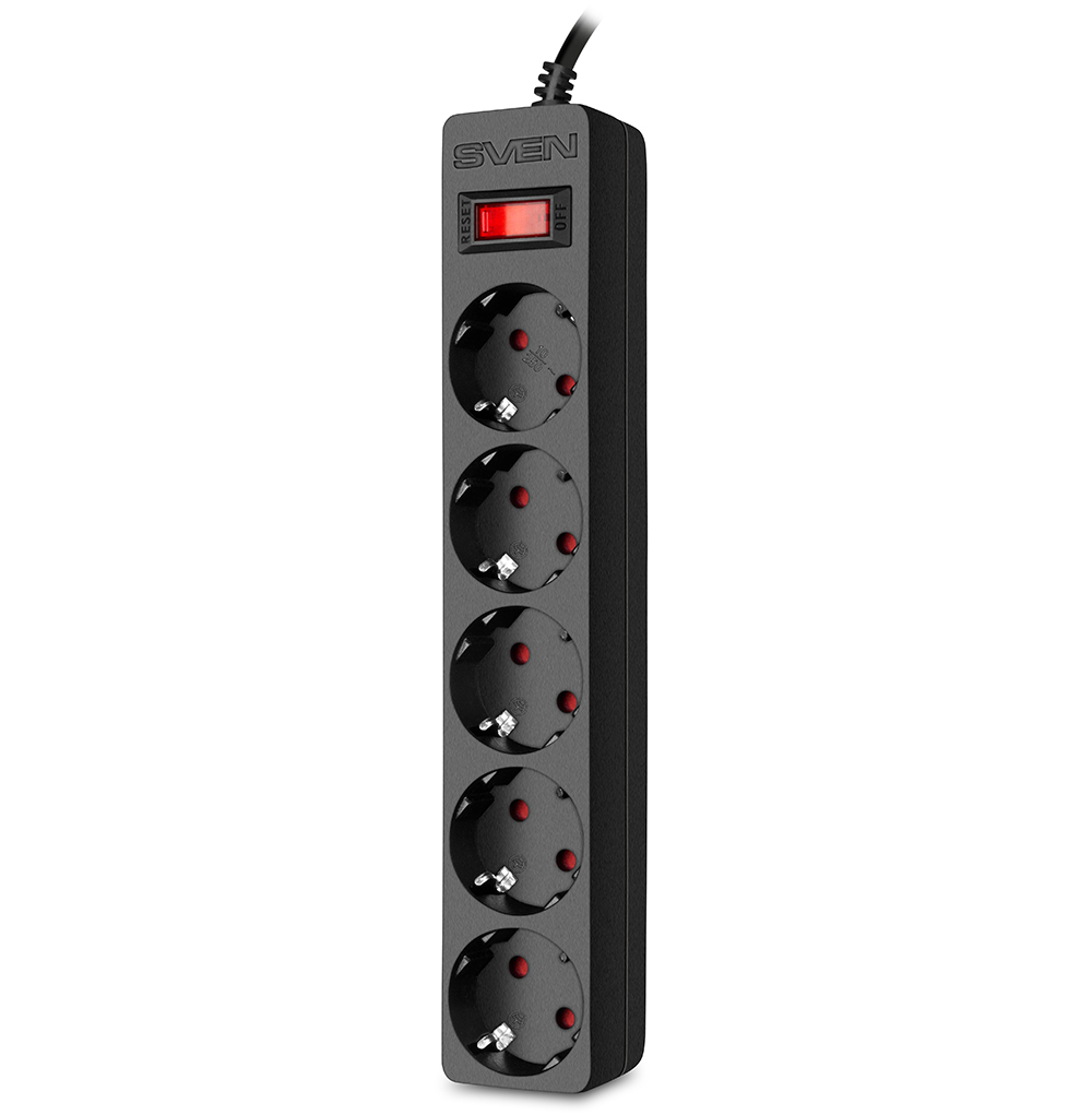Surge protector SVEN SF-05E