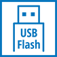 Разъём для подключения USB flash
