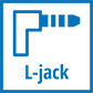L-образный разъём