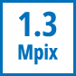 1.3 Mpix matrix