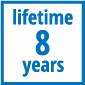 Срок службы 8 лет